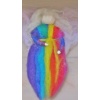 Engel in leuchtenden Regenbogenfarben